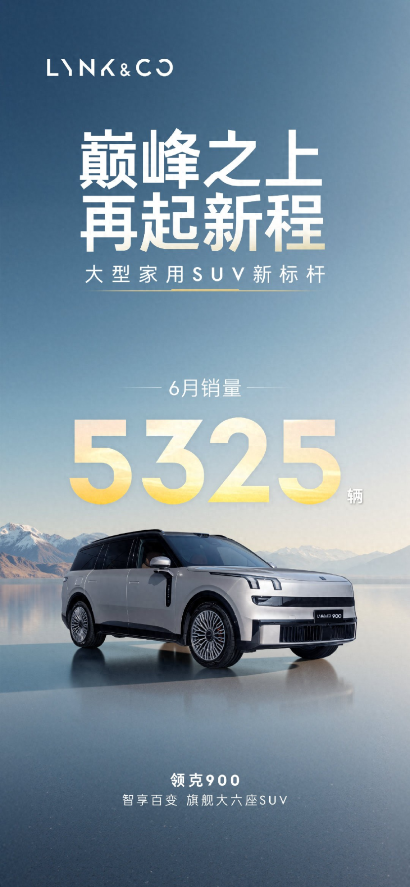 看上个月汽车销量排量，没想到领克900竟然冲到了第二名